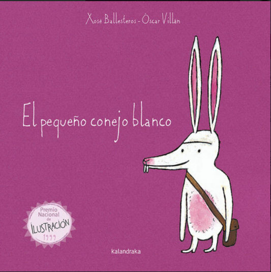 El pequeño conejo blanco