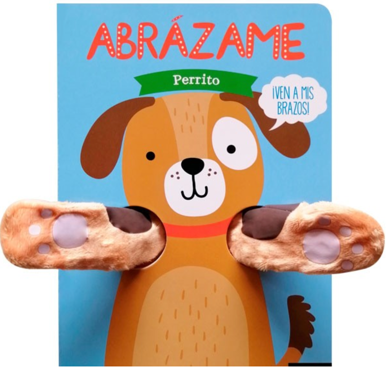 Abrázame pequeño cachorro