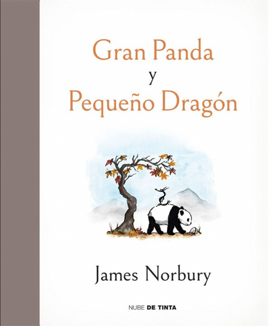 Gran panda y pequeño dragón