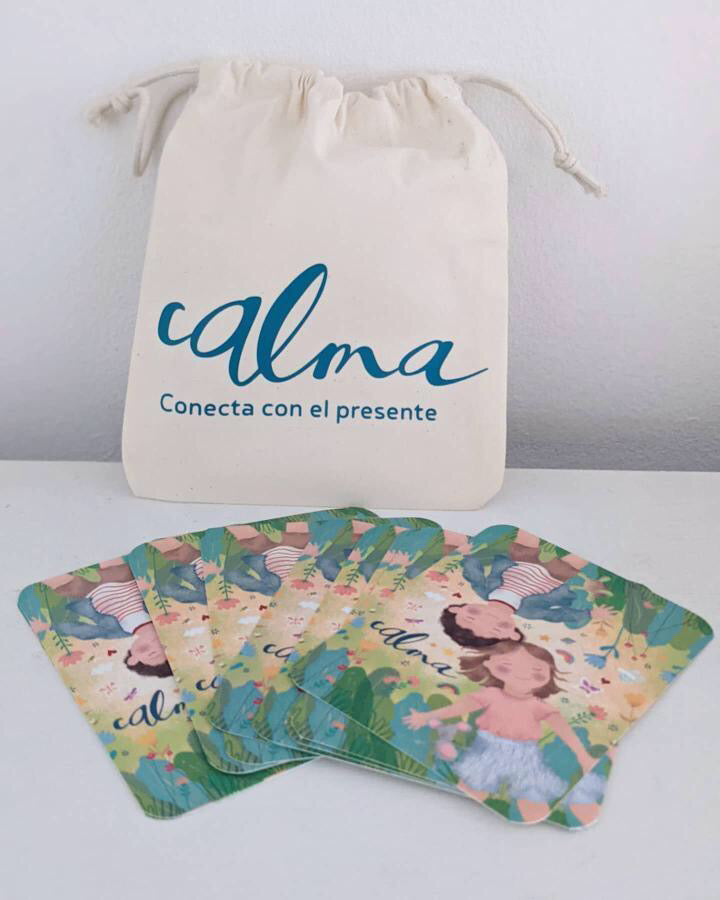 Tarjetas Calma. Conecta con el presente