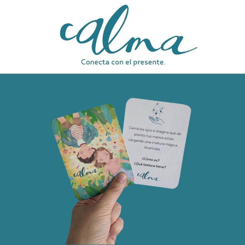 Tarjetas Calma. Conecta con el presente