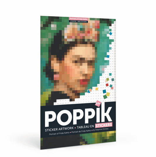 Puzzle creativo Frida Kahlo con 1900 stickers