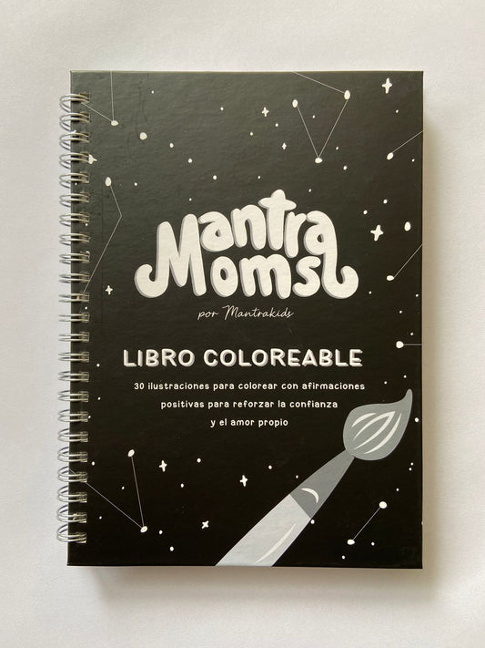 Mantra moms libro coloreable